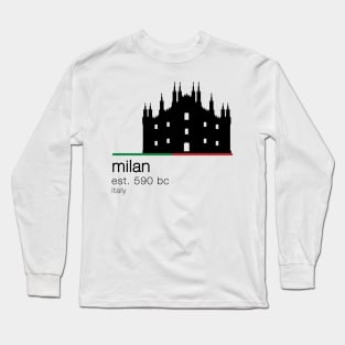 Milan Duomo Long Sleeve T-Shirt